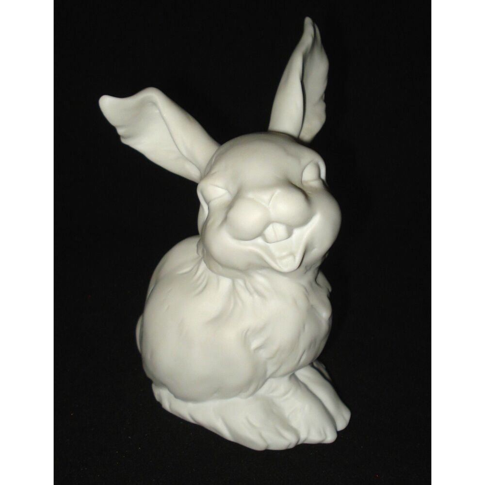 VTG AK KAISER Laughing Bunny Rabbit 5" Tall Porcelain Figurine #554 West Germany